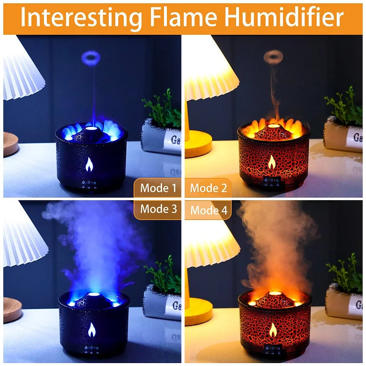 humificador Difusor de Aroma Volcano Flame ®